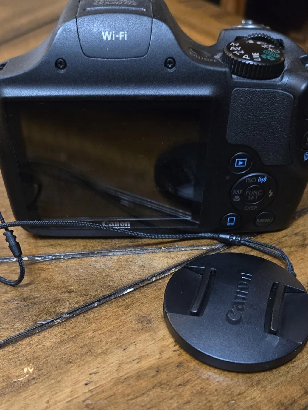 Canon Black Compact Bridge Camera with Zoom Lens